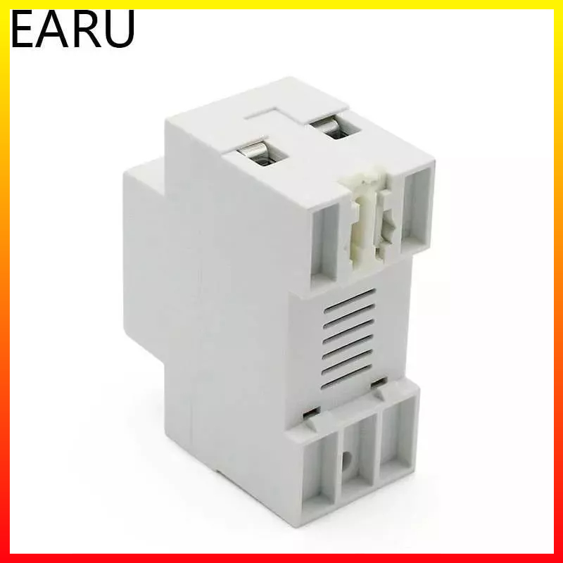 MCB Pelindung Batas Arus Digital Tegangan Relay Pelindung VA Din Rail Over Under Voltage Protection 220V 40A BEVAV -7RHXN0WH