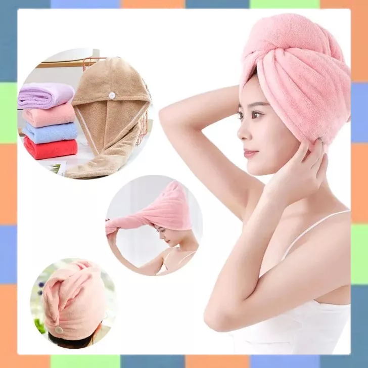 Hair Wrap Magic Towel Handuk Keramas Rambut