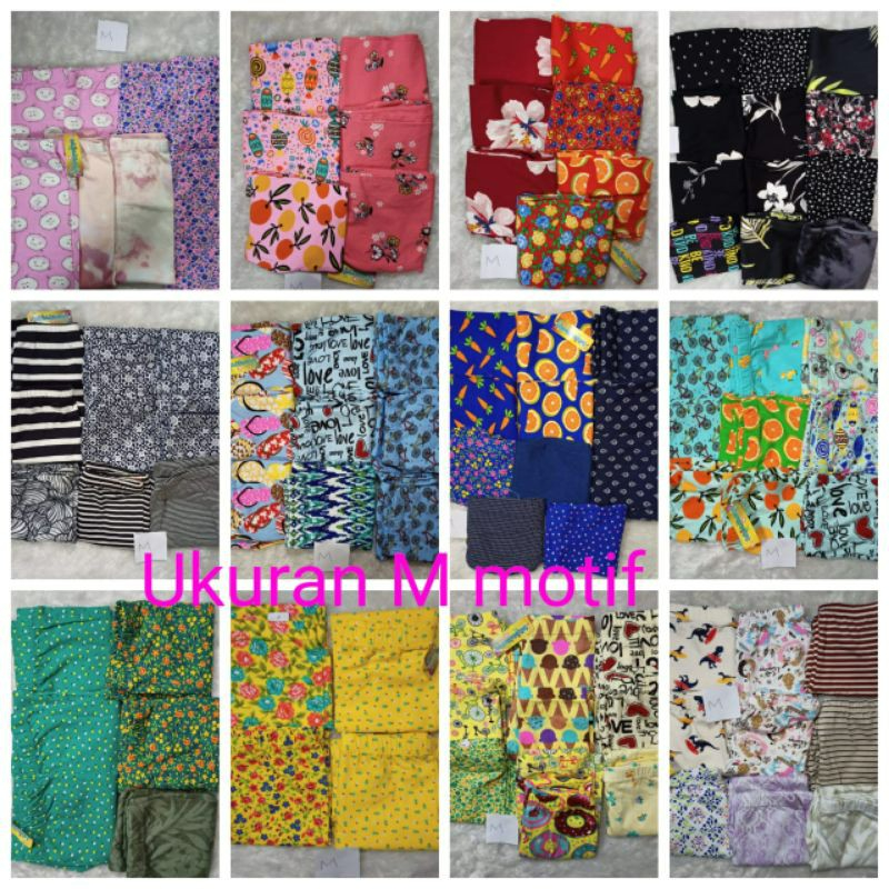 Celana Legging Anak Callysta Motif Ukuran XS S M L BISA PILIH MOTIF ATAU WARNA