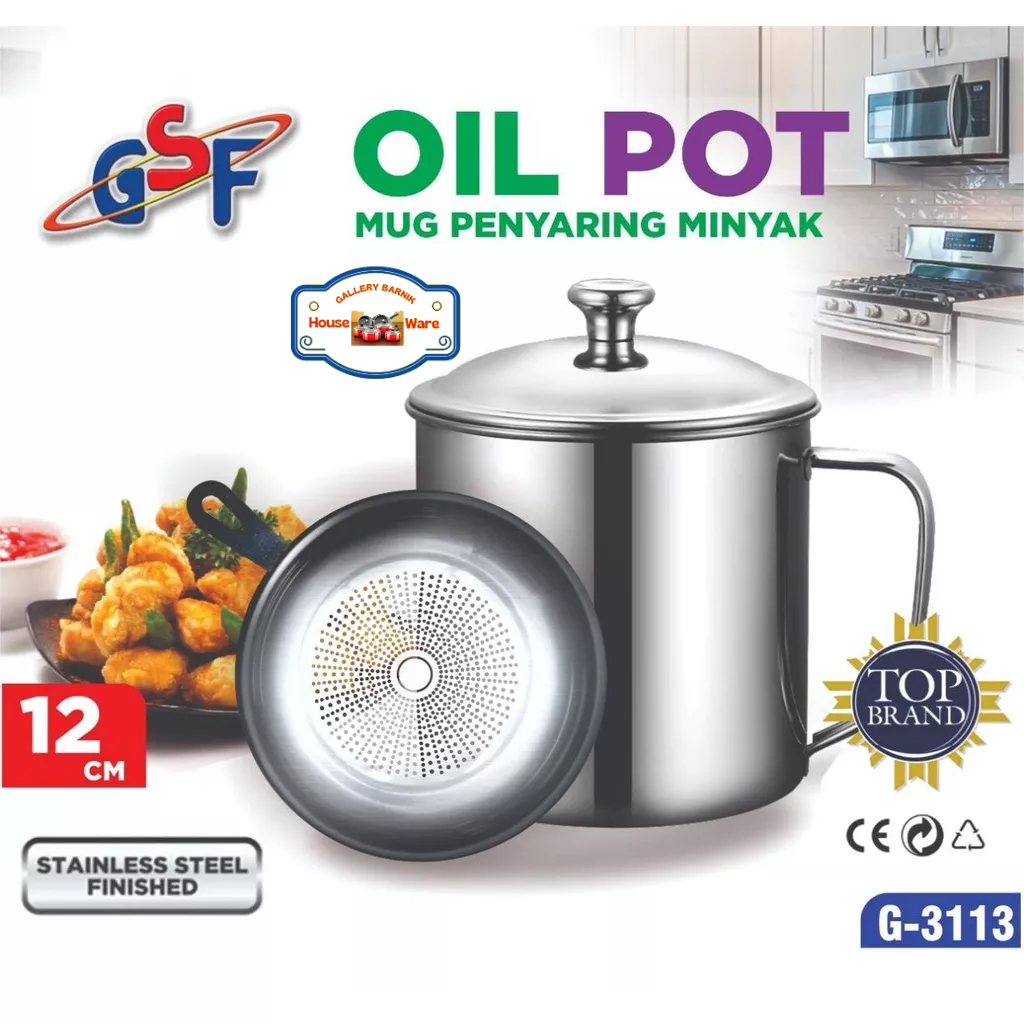 MUG PENYARING MINYAK ANTI RIBET GSF 3113