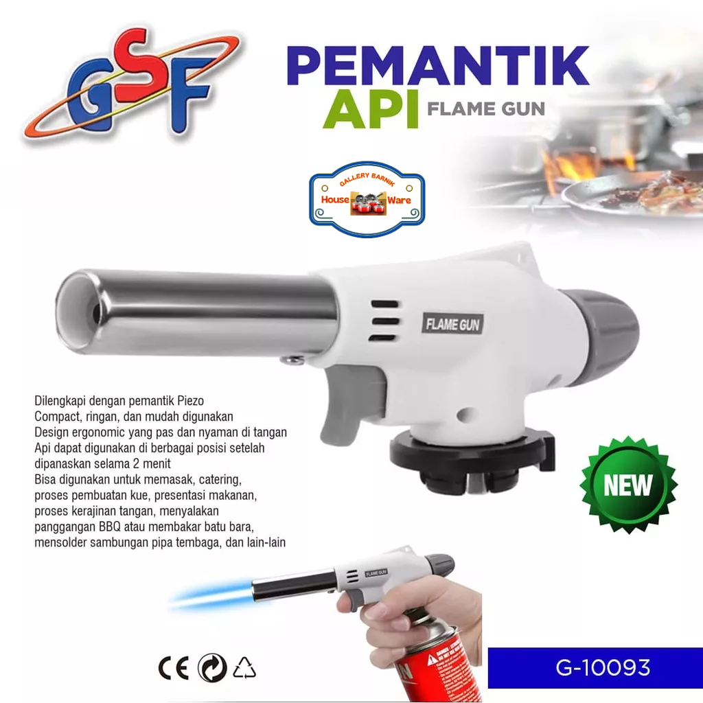 Jual Pemantik Api Flame Gun GSF 10093 | Shopee Indonesia