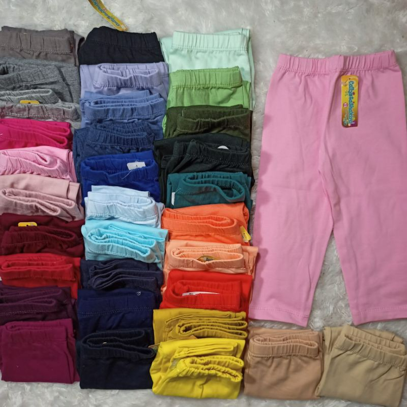 Legging Anak Callysta POLOS - Premium Ukuran XL XXL XXXL 6 7 8 9 10 11 12 Tahun Kaos Spandex Premium