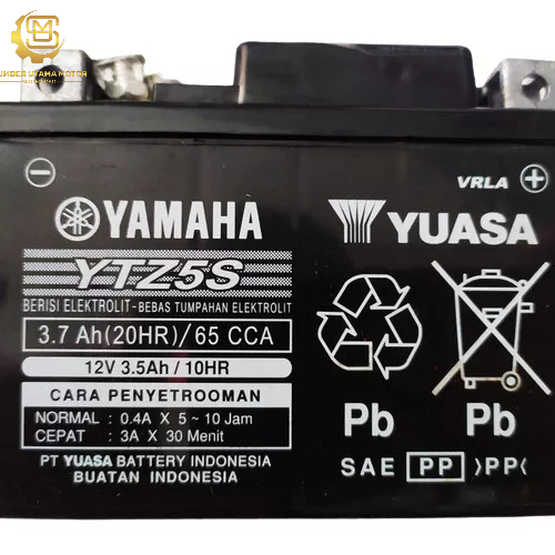 Aki YTZ5S Yamaha Aki Kering Yamaha