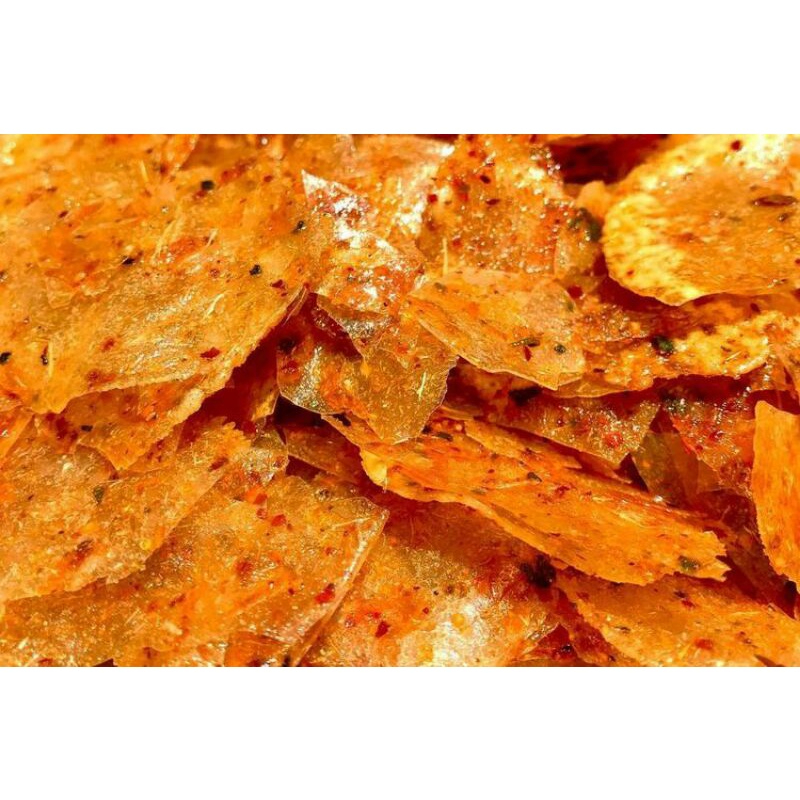 

keripik kaca pedas daun jeruk/1kg/ enak dan gurih