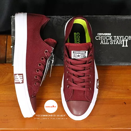 PROMO Sepatu Converse CT Flash Merah Maroon, Upper Kanvas, Cup Insole, Tapak Rubber, Premium Import Quality Tag Made in Vietnam