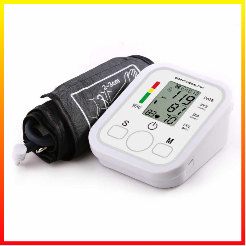 Pengukur Tekanan Darah Pergelangan Tangan Tensiometer Sphygmomanometers Monitor Digital TaffOmicron B869 - OMHRG7WH