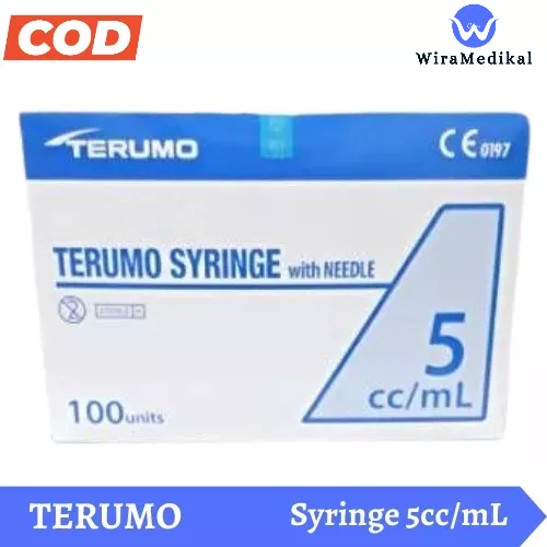 Spuit Syringe 1cc 3cc 5cc 10cc Alat Suntikan Terumo