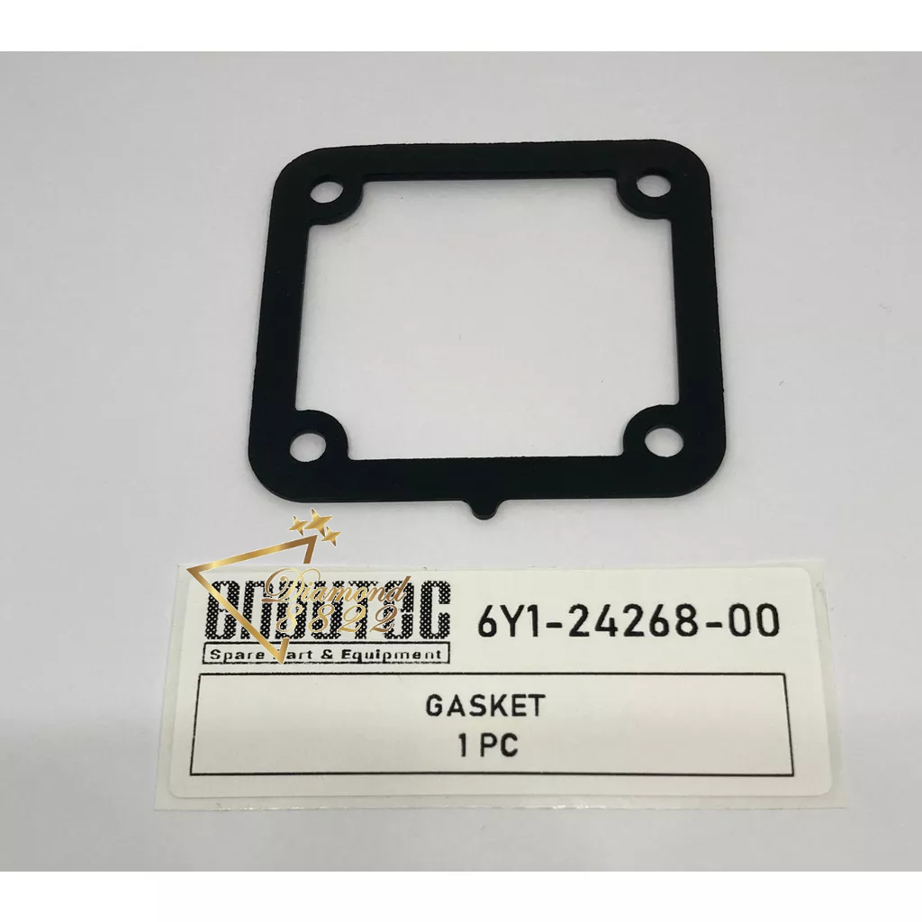 GASKET 6Y1-24268-00 SPAREPART MESIN TEMPEL / SUKU CADANG MESIN TEMPEL GASKET 6Y1-24268-00