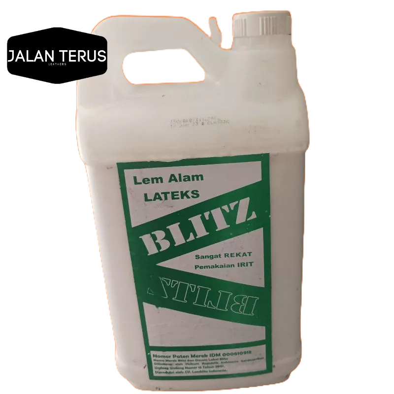 Perekat Lem Alam Latek 60% Untuk Eva Kulit Sintetis