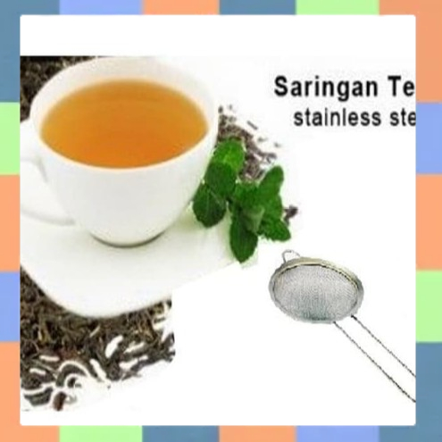 Saringan Teh Stainless Saringan Minyak Tepung Jamu - Saringan Serbaguna