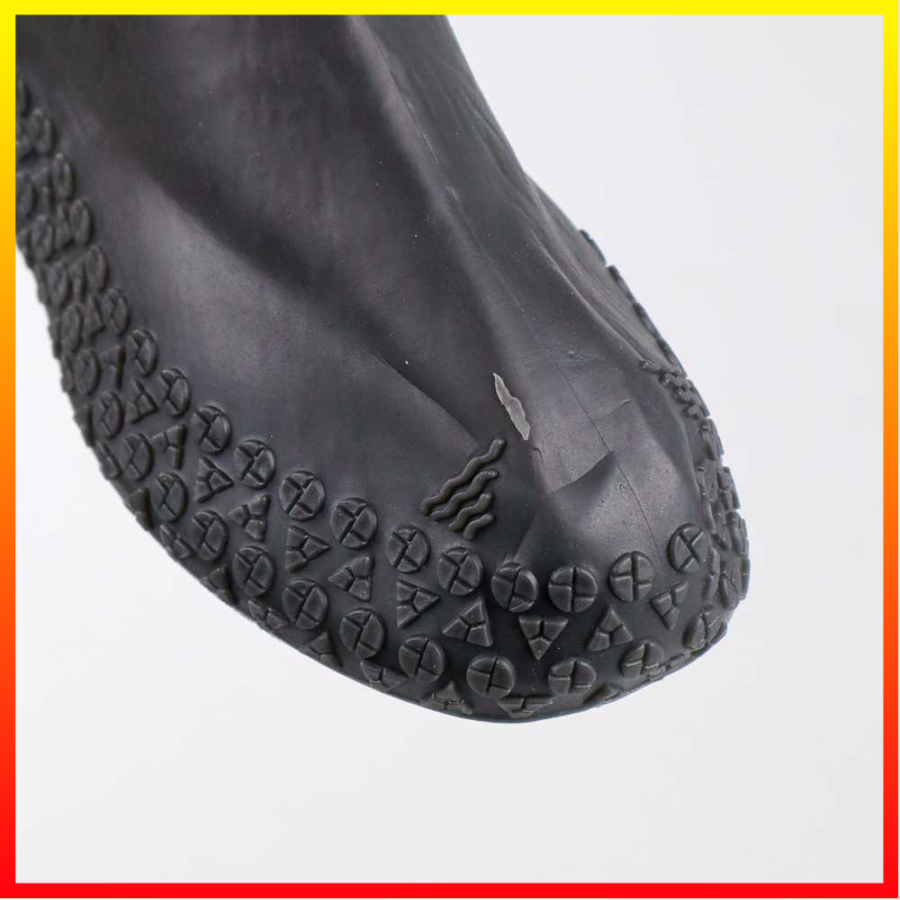 Cover Penutup Sepatu Hujan Unisex Silikon Anti Selip Tahan Air Luar Luangan ERNESTNM EM01 - 7RST4HWH