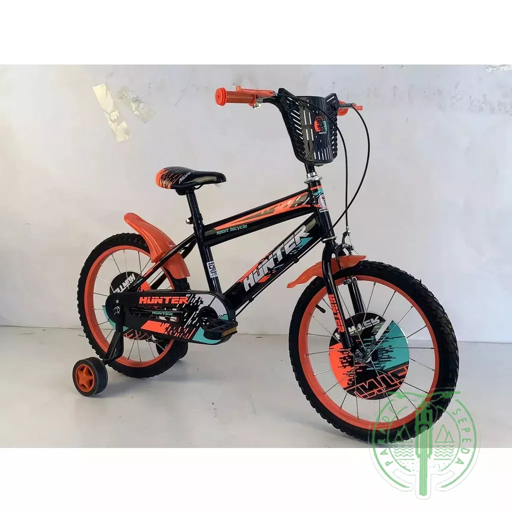 Sepeda Anak Cowok Bmx 18" Hunter 18102