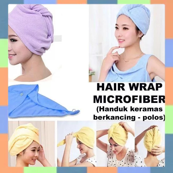 Hair Wrap Magic Towel Handuk Keramas Rambut