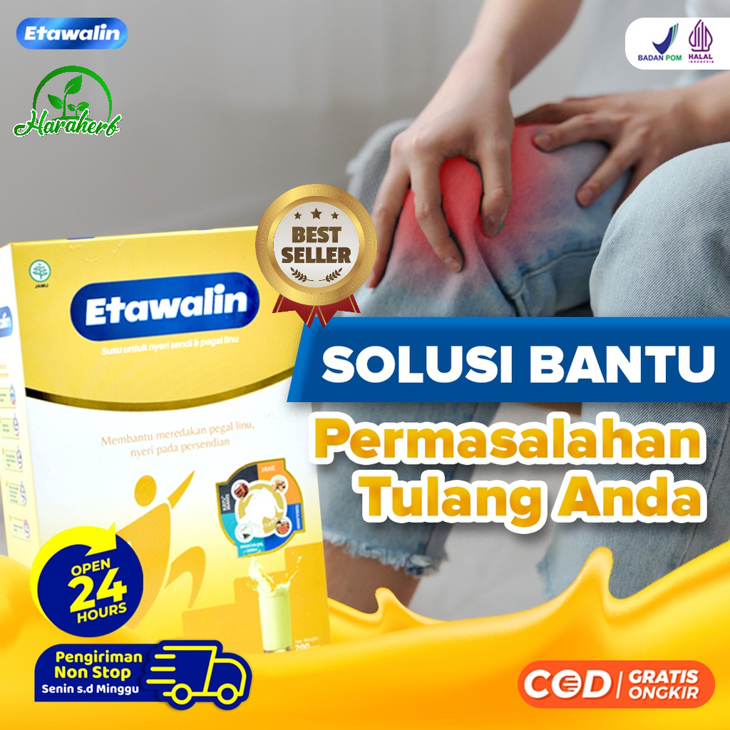 

[NEW] Etawalin – Susu Kambing Etawa Tingkatkan Kepadatan & Kesehatan Tulang Sendi Susu Anti Asam Urat Rematik Reumatik Nyeri Sendi 200gr