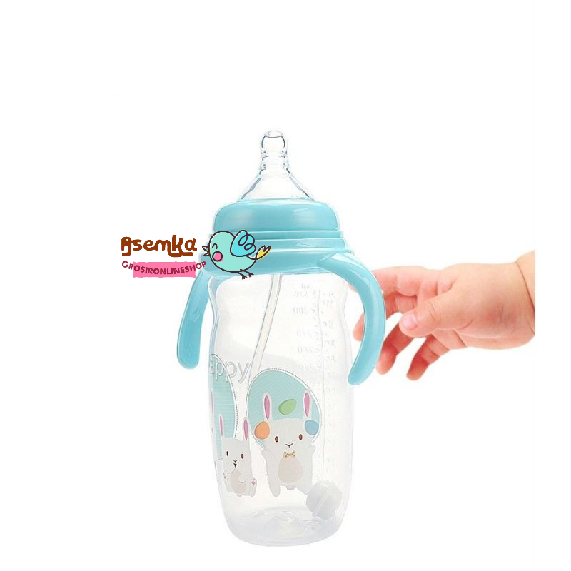 Botol Susu Pretty Wideneck Handle 220ml 330ml