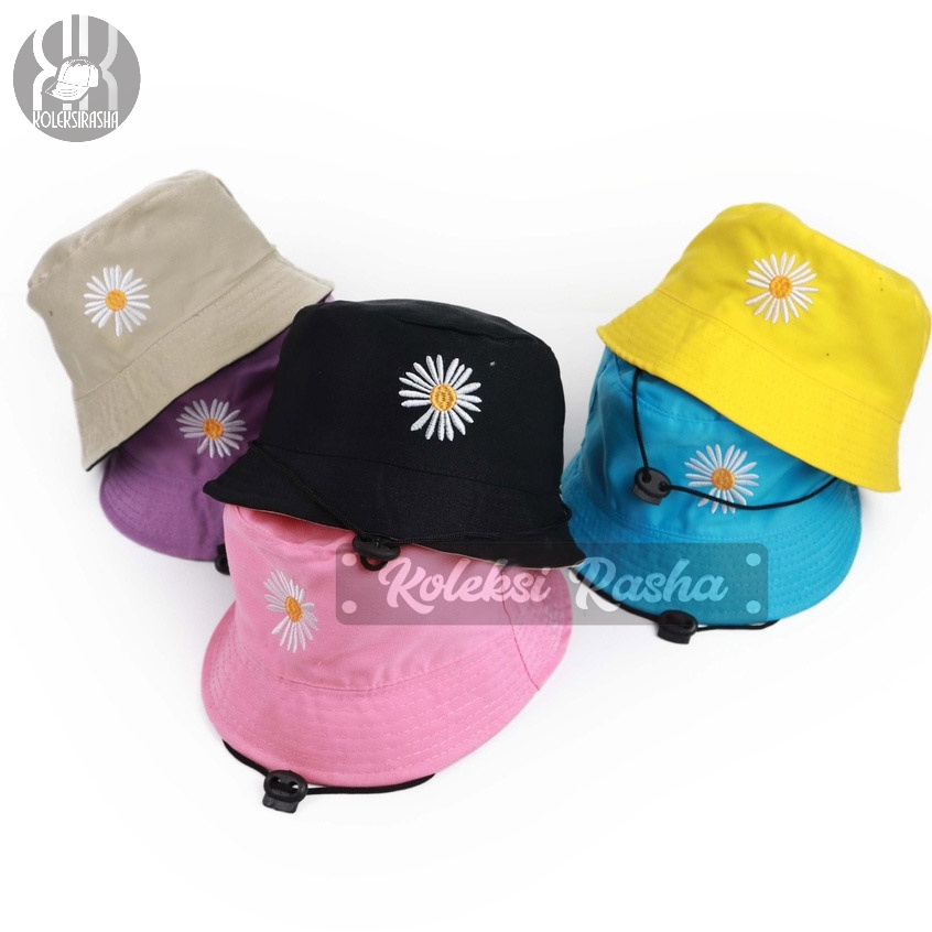 Topi Bucket Fashion Bayi Balita Karakter Lucky Giraffe Baby DAISY Hat Baby Giraffe JerapaTopi Bucket