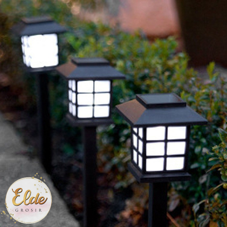 ELDE - LAMPU TAMAN JEPANG TENAGA MATAHARI/ MINIATUR LAMPU TAMAN