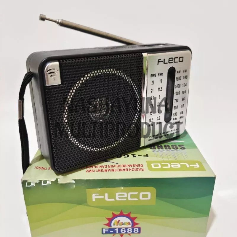 RADIO 4 BAND FLECO F-1688 RADIO KLASIK PREMIUM