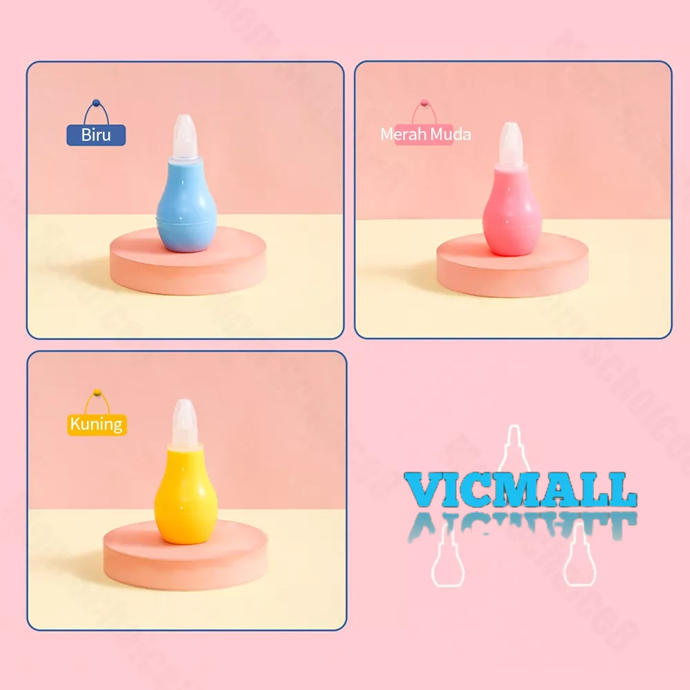 VICMALL - Penyedot Ingus Bayi Alat Pembersih Hidung / Perlengkapan Bayi Nasal Aspirator Nose Cleaner