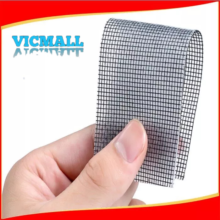 VICMALL - Lakban Tambalan Penutup Kawat Nyamuk Berlubang / Lakban Kawat Nyamuk Repair