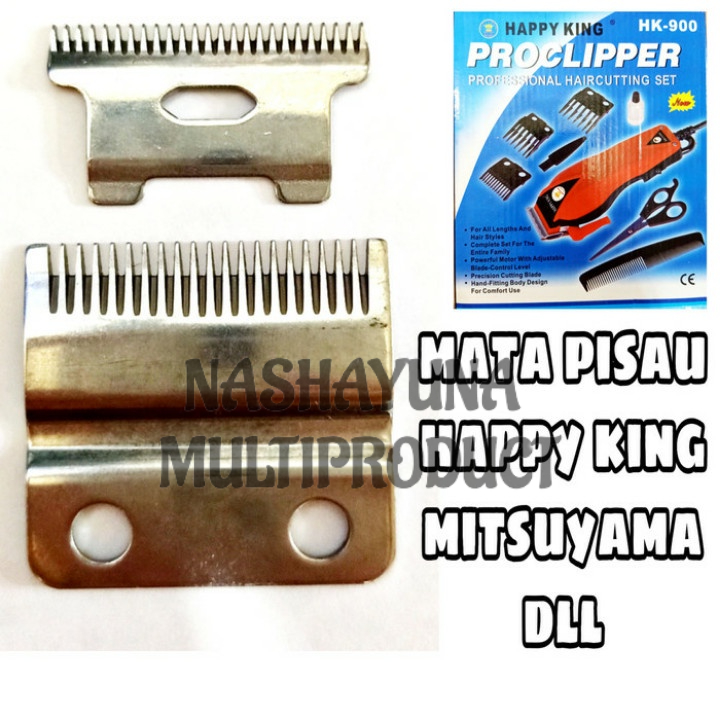 Promo!!! Mata Pisau Alat Cukur Rambut Happy King HK Berkualitas