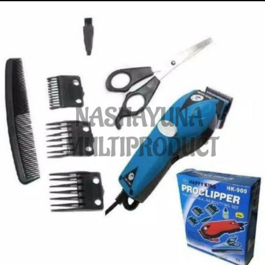 MESIN CUKUR RAMBUT PROCLIPPER LISTRIK HAPPYKING HK-900 DILENGKAPI MATA PISAU SUPER TAJAM