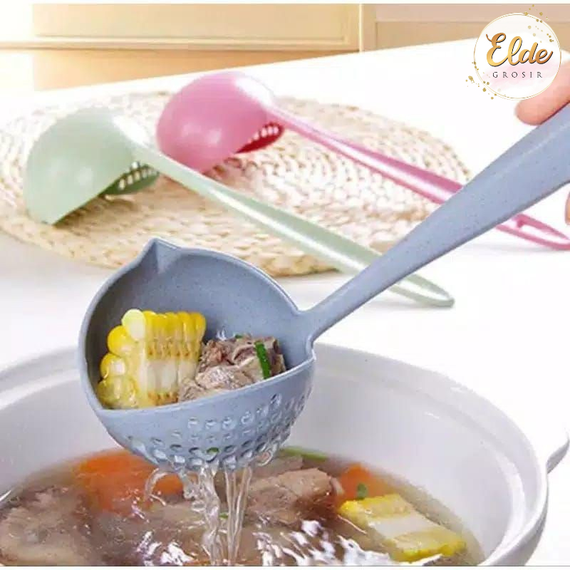 ELDE - CENTONG SAYUR SARINGAN 2 IN 1 CENTONG KUAH SAYUR SENDOK SOUP