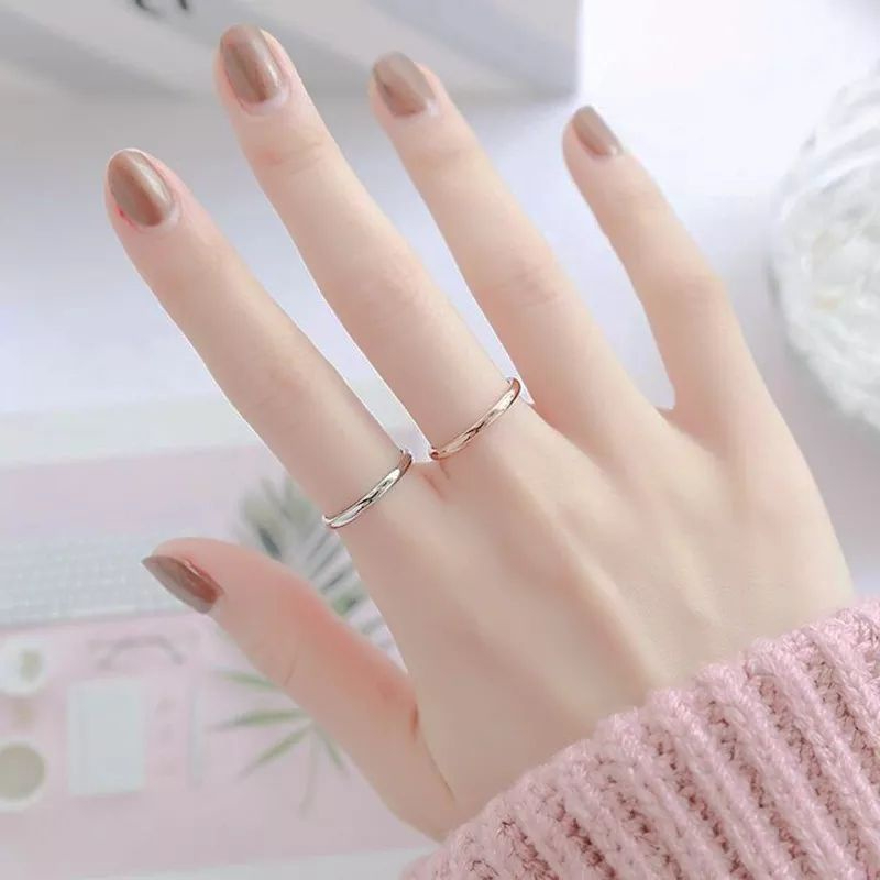 cincin gold mini model korea titanium