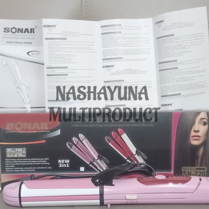 Promo Terbaru!!! Catokan Rambut Sonar SN-720 Mudah Digunakan Dan berkualitas