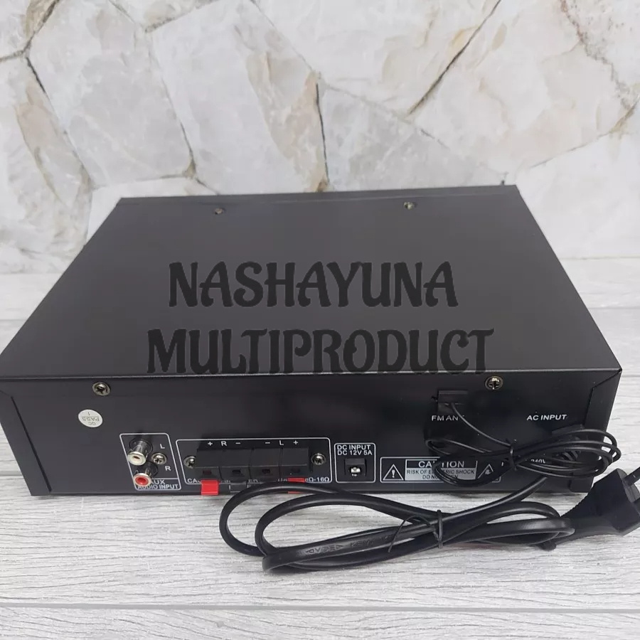 POWER AMPLIFIER DIGITAL FLECO A22BT AMPLI EQUALIZER BLUETOOTH