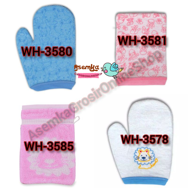 WashLap Lusty Bunny Waslap Handuk Lap Mandi Bayi