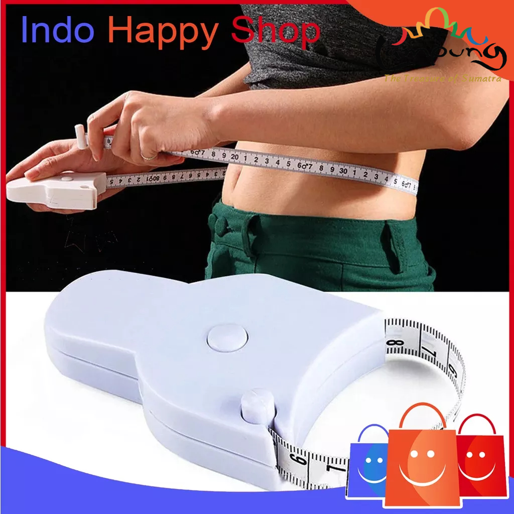 ⭐️𝐈𝐇𝐒 𝟗𝟔𝟖 𝐋𝐚𝐦𝐩𝐮𝐧𝐠⭐️Meteran Badan Kain Gulung Lingkar Badan Meteran Otomatis Import