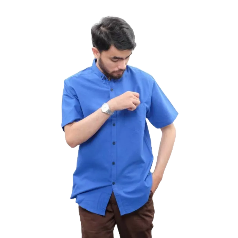 NESS WARDROBE KEMEJA PENDEK PRIA BE2 DISTRO ORIGNAL