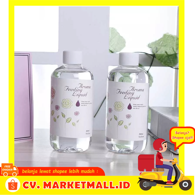 Pure Essential Fragrance Oils Minyak parfum Aromatherapy Refill Isi Ulang Reed Diffuser Rotan 260ml CHENF RH-22 - 7RHXMEXX