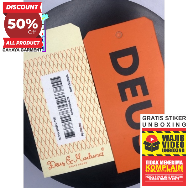 

DEUS LABEL PRICE TAG BARCODE SUPER PREMIUM CO 1X DI KIRIM 600PCS