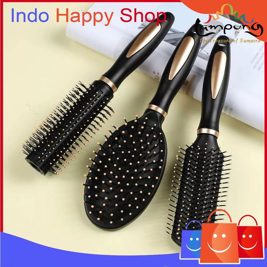 ⭐️𝐈𝐇𝐒 𝟗𝟗𝟎 𝐋𝐚𝐦𝐩𝐮𝐧𝐠⭐️Sisir Rambut Wanita Anti Kusut Sisir Airbag Salon Balloon Comb Fashionable