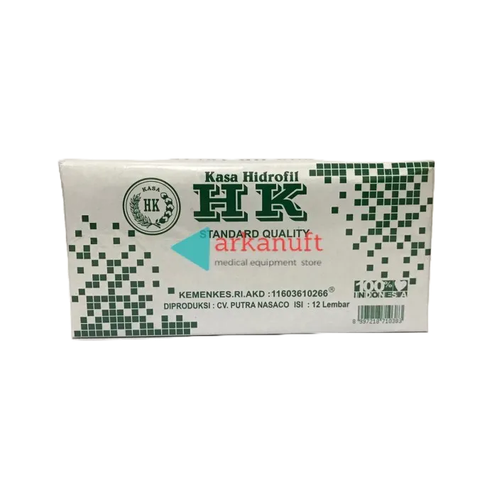 Kasa Kotak Hidrofil HK
