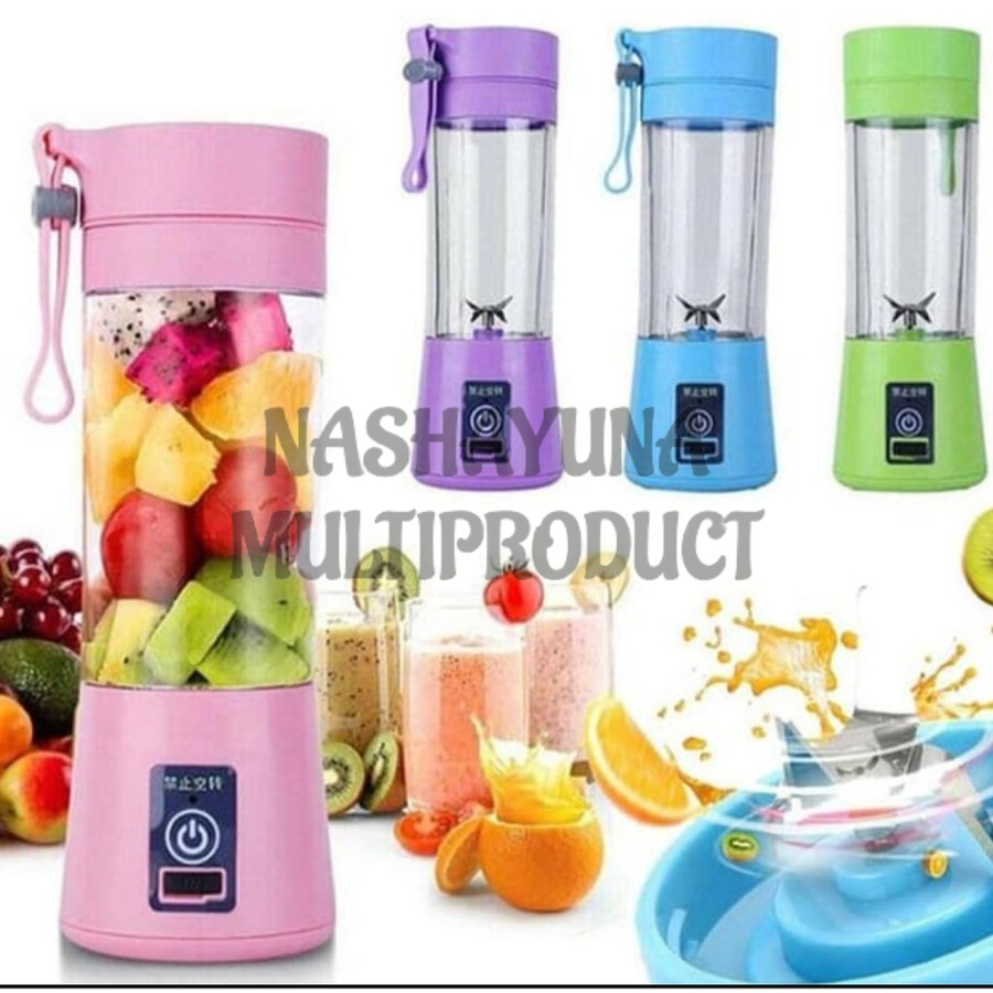 Promo Terbaru!!! Blender Portable Shuangxiong SX-7001 Dengan 4 Mata Pisau yang tajam dan berkualitas