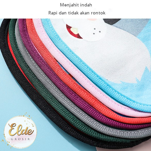 ELDE - Slabber Anak waterproof / Celemek Anak Murah bib Anak Import