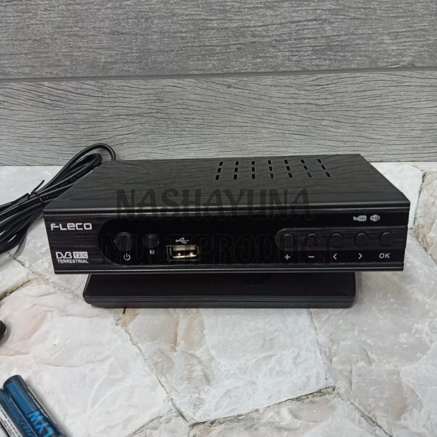 Set Top Box Fleco T2 DVB Receiver - STB Fleco T2 DVB Terrestria