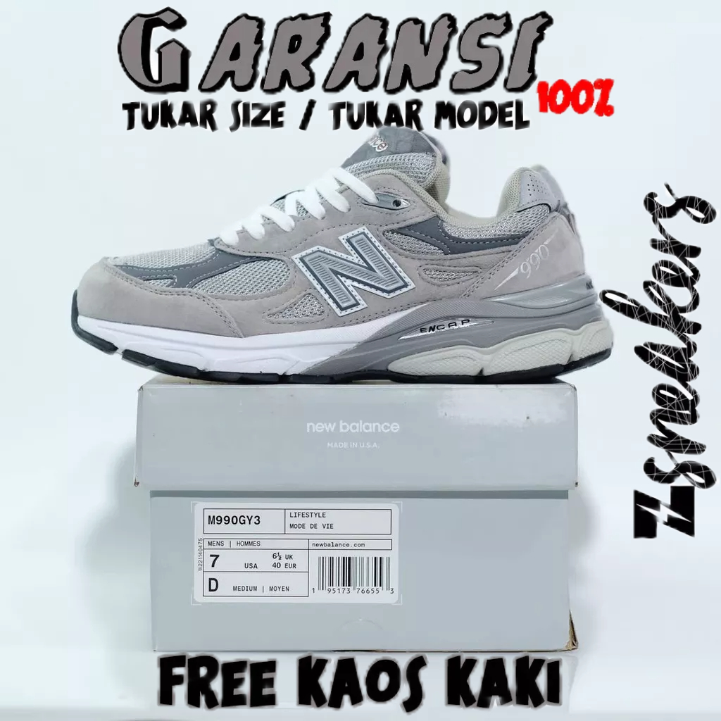 New Balance 990v3 Grey Original BNIB 100%