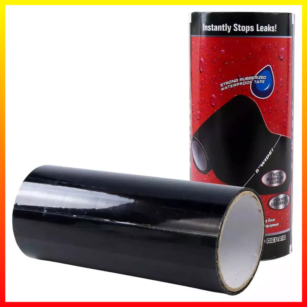 Lakban Anti Bocor Perekat PVC Tahan Air Super Strong Leak Stop Tape Untuk Pipa Ember Bak Mandi Kran air Yijian FL331- 7RHX5RBK