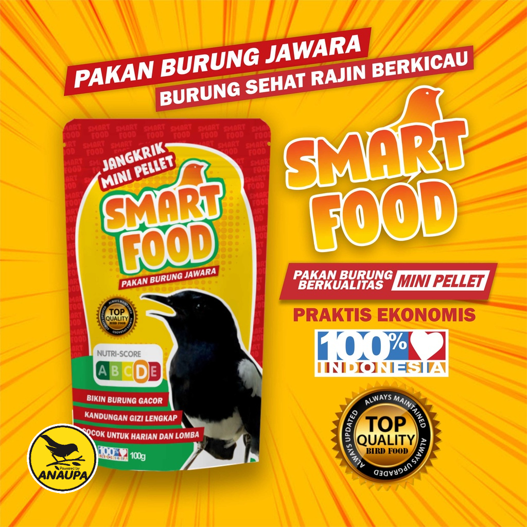 Pakan Burung kacer smart food spesial extra fooding