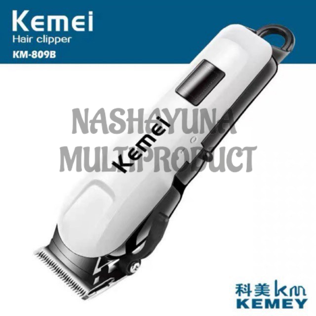 MESIN CUKUR KEMEI KM-809A/KM-809B ALAT CUKUR RAMBUT RECHARGEABLE