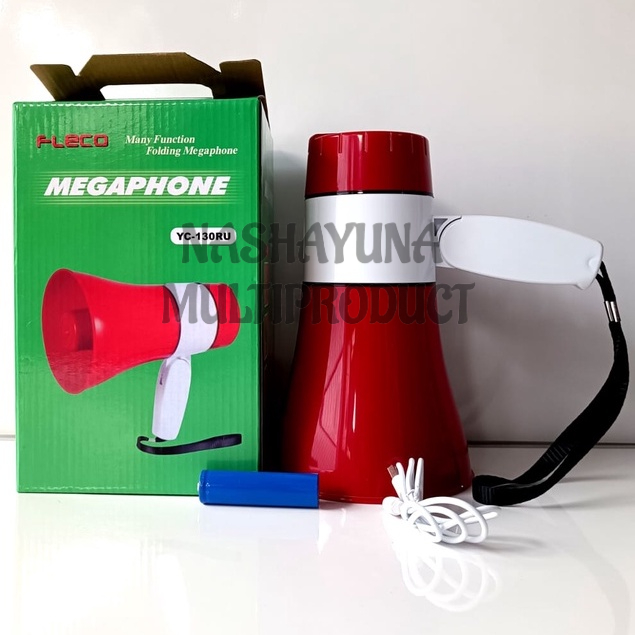 [PROMO] MEGAPHONE ORIGINAL FLECO HW-8R DAN YC-130RU MANY FUNCTION FOLDING MEGAPHONE