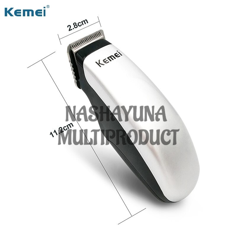 [BAYAR DITEMPAT]Alat Cukur Rambut Kemei KM-666 Mini Elektrik Hair Clipper Berkualitas