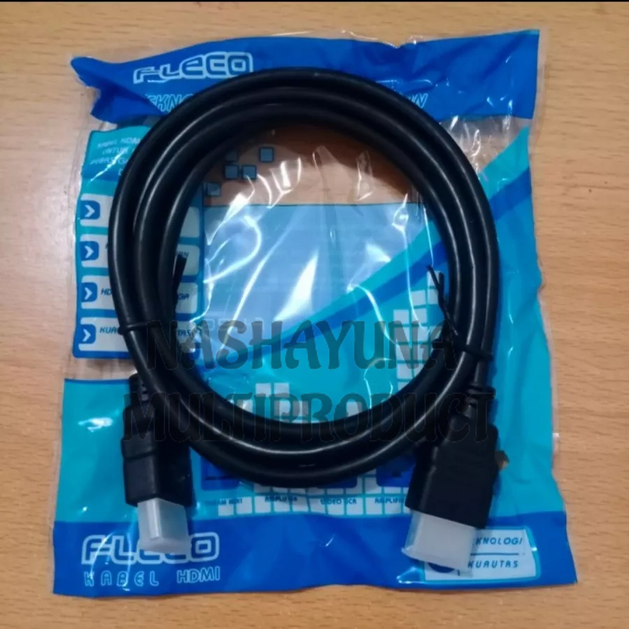 KABEL HDMI 1,5 METER / 3 METER MEREK FLECO KUALITAS TERJAMIN