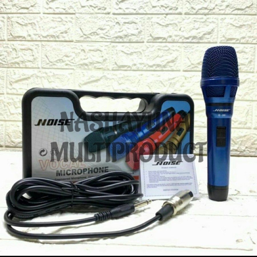 [BAYAR DI TEMPAT] MICROPHONE VOCAL/MICROPHONE KARAOKE NOISE S-90 MICROPHONE PROFESIONAL DYNAMIC MICROPHONE ORIGINAL