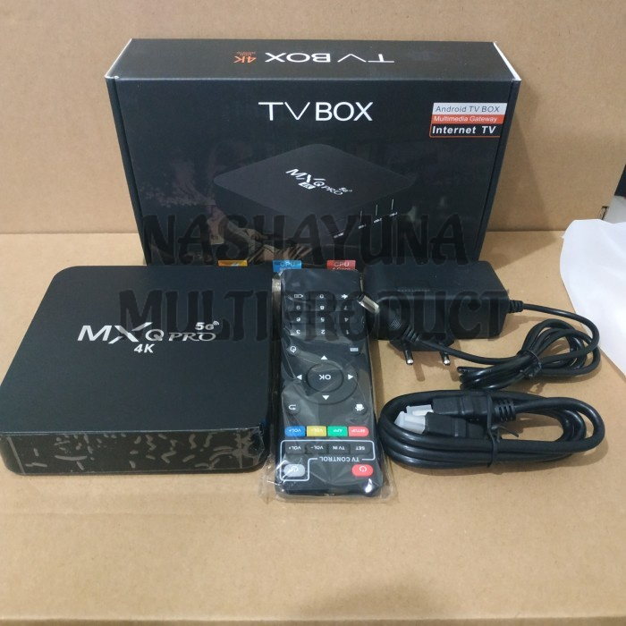 Tv Box Android MXQ 5g 4K Smart TV Media Player 2/16 GB