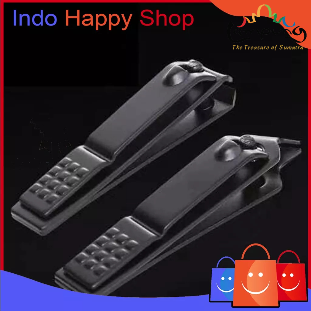 ⭐️𝐈𝐇𝐒 𝟓𝟔𝟒 𝐋𝐚𝐦𝐩𝐮𝐧𝐠⭐️Gunting Kuku Stainless Steel Hitam